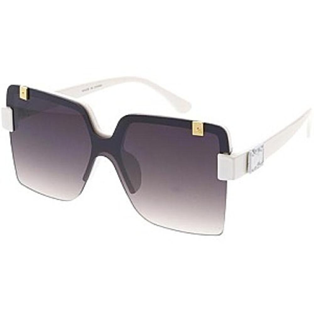 Women's white Fashion Shield Sunglasses UV400 Protection New